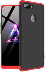 CarryWrap Back Cover for OPPO A5, Realme 2 (Black, Dual Protection)