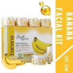 Skin Secrets Banana Facial Kit With Banana Extract And Vitamin E Oil, 310 G (Pack of 6)