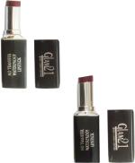 Glam21 Multicolor 12 Hour Kiss Proof Deep Maroon Shade Lipstick, 12 Hour Kiss Proof Burgundy Shade Lipstick, 2.8 G (Pack Of 2)