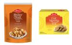 Bikaji Namkeen Combo | Indian Snacks | Bhakarwadi 400 Gm + Gol Matthi 400 Gm | Pack of 2 | 800 Gm