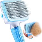 SHG ENTERPRISE Dog Comb Brush Pet Grooming Brush Daily Use to Clean Loose Fur & Dirt Great for Dogs and Cats with Medium Long Hair Dog Hair Deshedding Brush Color May Vary