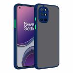 TRIFTY OnePlus 9R Blue Polycarbonate Shockproof Smoke with Camera Protection Case Cover