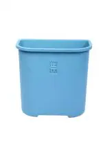 Lofa Blue Plastic Rectangular Hanging Kitchen Dustbin