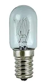 ARTDECOR Glass E-14 Warm Refrigerator Bulb Pack of 2