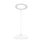 PHILIPS Orbit White Polycarbonate 3 in 1 Colour Changing Rechargeable LED Table Lamp with Brightness Control, 5 W (581932)