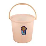 Cello Peach Plastic Super Deluxe Bucket - 16 L