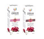 Sumanshi Onion Oil - 200ml and Onion Shampoo - 200ml Combo Hair Care Set for Anti Hair Fall Control & Hair Growth