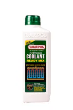 Waxpol Ready Mix Coolant - 1L for All Petrol, Diesel, and CNG Vehicles Car & Truck