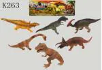 Amisha Gift Gallery Dinosaur Toys (Set Of 6)