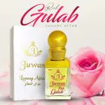 JUWAN Luxury Attar Ruh Gulab for Men and Women 12 ml Roll on Ruh Gulab Attar Floral Attar (Rose)