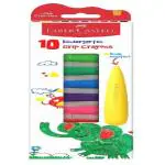 Faber-Castell Kindergarten Grip Crayons - Pack of 10 (Assorted)