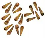 Arman Spoons Brown Wood Masala Spoon Set (Pack Of 18)