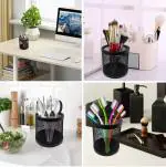Kebica Stationery Black Metal Pen Stand