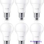 Philips Base E27 14Watt LED Bulb Warm White l Pack of 6 l Led Light l Home Light