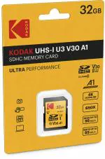 KODAK High Speed SDHC 32 GB SD Card Class 10 95 MB/s Memory Card