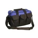 Pahal Nylon Tool Bag For Electrician, Technician, Mechanic, Service Engineer And Office Use Water Proof Heavy Duty 13 Inch 12 Pockets (Blue)