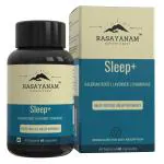 Rasayanam Sleep+ | Valerian Root, Lavender, Chamomile | Helps calm & sleep naturally |