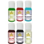 Mr.Kool Liquid Food Essence Green apple,Raspberry,Blueberry,Rum,Blackberry,Pista |20MLx6