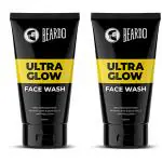 Beardo Ultraglow Face Wash for Men, 100ml (Pack of 2) | Brightens & Balances Skin Tone | Reduces Dark Spots & Hyperpigmentation| Daily use facewash for oily to dry skin | Glowing and Radiant Skin