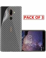 GADGETRONICS Nokia 7 Plus Transparent Plastic 3D Screen Guard (Pack of 3)