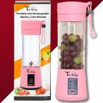 Ten Ring Blender For Smoothie And Juices | Portable Hand Blender For Kitchen | Premium Usb Rechargeable Fruit Juicer Machine | 380Ml BPA FREE