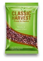 Classic Harvest Fiber rich Roasted Flax Seeds/ Bhuna Alsi beej / Roasted Alsi Seeds / Diet Food- Brown Alsi 250 gm