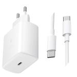 mPix New 45Watt PD Travel Adapter Charger Combo Compatible With Samsung Galaxy Fold3, S22 Plus, Galaxy S22 Ultra, Note8, Note 9, Note 10, Note 10+, Note 20 5G, Note20 Ultra 5G, A20, A50, A02,A12, A32 5G, Tab S8,S8+,Tab S8,S8+ (White)