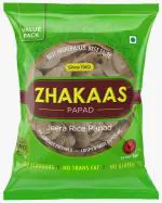 ZHAKAAS RICE PAPAD JEERA 500 GM PACK OF 4