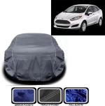 CARNEST Car Cover For Universal For Car, Ford Fiesta, Verna, Lancer, Vento, Amaze, Dzire, Sx4 (Grey)
