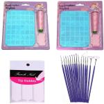Royalkart Nail Art Kit For Women Professional 3 Nail Stamping Plate