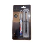 PARKER VECTOR STAINLESS STEEL GOLD PLATED CLIP BALL PEN WITH FREE 1N LUXOR NANO HAND SANITIZER