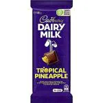 Cadbury Dairy Milk Tropical Pineapple Chocolate, 180 Gm