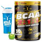 Wild Buck BCAA Supplement with Shaker, 200 g