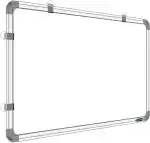YAJNAS Non Magnetic 1.5 X 2 Feets, Double Sided Writing Whiteboard & Green Chalkboard Whiteboards (White, Green)