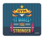 Craft Qila Gym It You Stronger Motivational Mouse Pad for Laptop Computer (8.5 x 7.5 Inches)