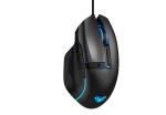 Aula F808 Professional Gaming Mouse with Gamer Side Wings, Macro Programming 10 Buttons | 4200 DPI Optical Sensor, Atmospheric Light Switch, USB Wired Gaming Mouse for Desktop & PC Gamers (Black)