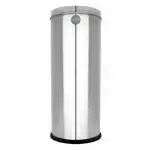 OPR Stainless Steel Swing Dust Bin with Lid, Garbage Bin for Washroom, Home, Kitchen, Bathroom and Offices (Small, 8 X 12 in, 7 L)
