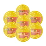 Khadi Organique Sandal Turmeric Loofah Soap | Natural Herbal Handmade Bathing Soap | Khadi Soap | Pack Of 7