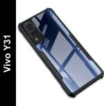 Hot Selling Back Cover for Vivo Y31 | Transparent | Grip Case
