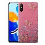 ZORZO Redmi 9A, 9i Back Case Cover for Girls | Sparkle Glitter | Stylish | Designer | for Ladies Women Back Case Cover for Redmi 9A, 9i - Pink