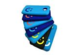 CLUBCLASSY TPU Back case Cover Soft Smile Designe Pack of 7 pc. Compatible for HTC d601 Mix Color hyhyghghy