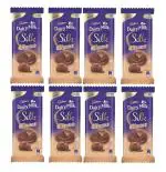 Cadbury Dairy Milk Silk, Mousse 50g Chocolate Caramels , Pack of 8