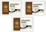 MeriBana Khadi Coconut Bath Soap (3 x 125 g)