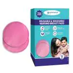 Ecommercehub Reusable Nursing Breastfeeding Pad Pack, Washable, 2 Pads - Nursing Breast Pad for Breastfeeding Moms.
