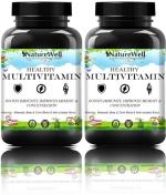 Naturewell Multivitamin For Men, Multivitamin Women, Multivitamin Kids Pro, 60 Capsules Each (Pack Of 2)
