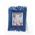 Novoflex CPSS 200 ES K (DBL) ,Cab Lok Nylon Cable Ties 200 x 2.5 mm Colour: Deep Blue ,Pack of 1000, 8 Inch, Tensile Strength 8 KGF / 18 LBS