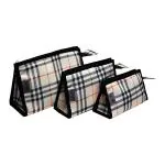 F Gear Lucifer Cream Polyester Pouch (Set of 3)