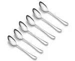TIARA Royal Stainless Steel Dinner Spoon 18.5 cm (Set of 6)
