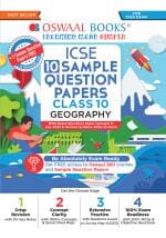 Oswaal ICSE Sample Question Papers Class 10 Geography for 2023 Board Exam (based on the latest CISCE/ICSE Specimen Paper)