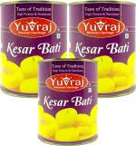 Yuvraj Kesar Bati Rajasthani famous Sweets Tin Pack 3 (1 kg x 3)